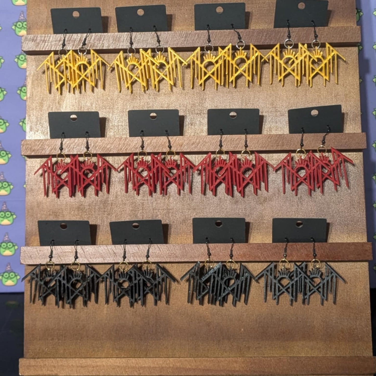 Music Fan Earrings