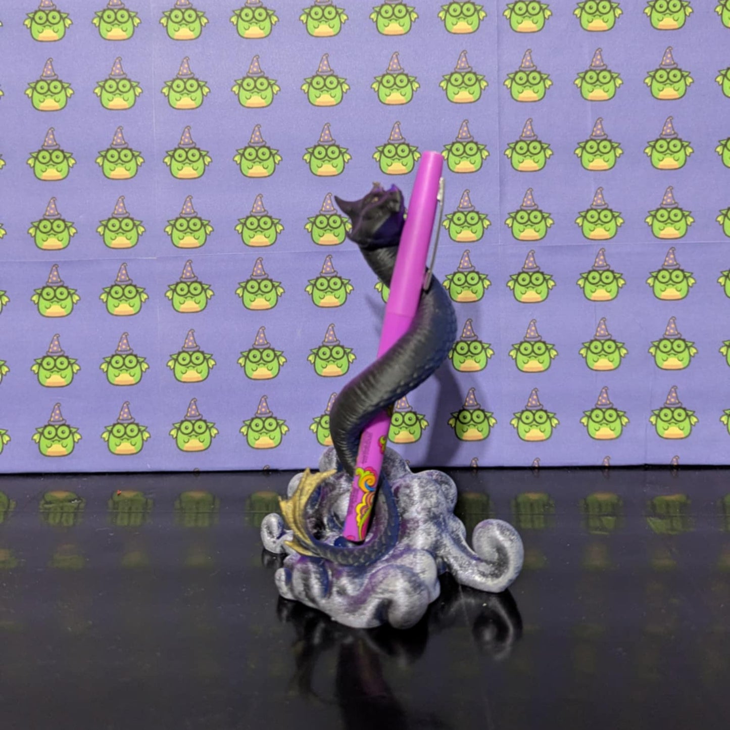 Mystic Dragon Desktop Pen Holder