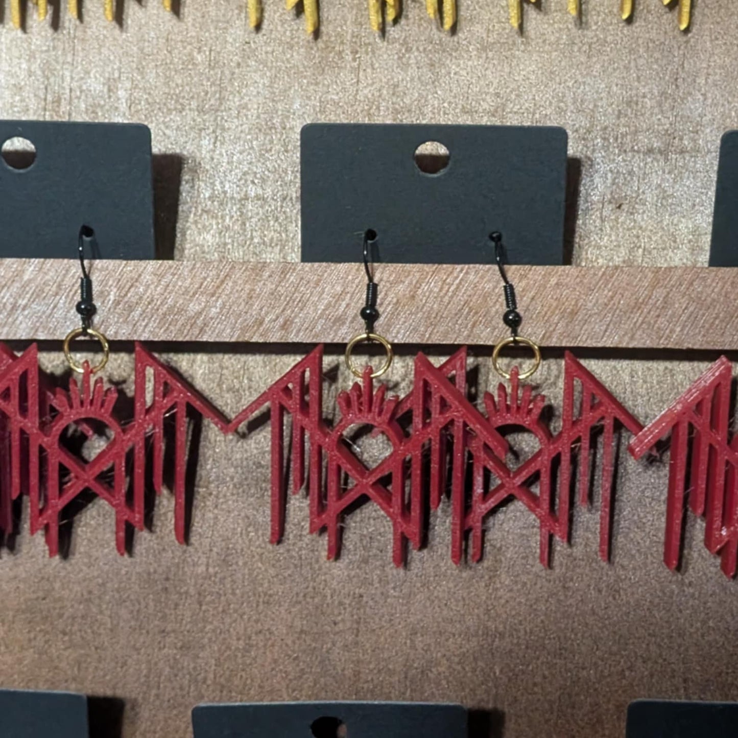 Music Fan Earrings