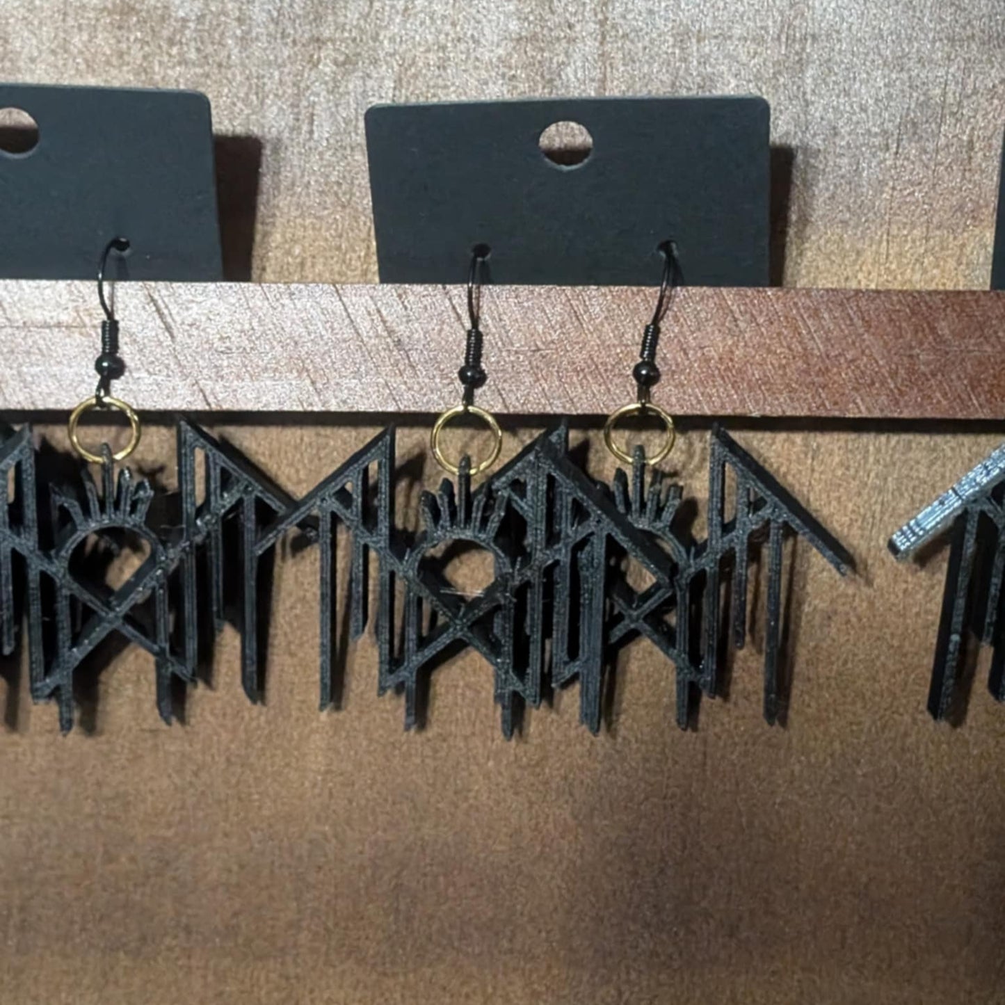 Music Fan Earrings