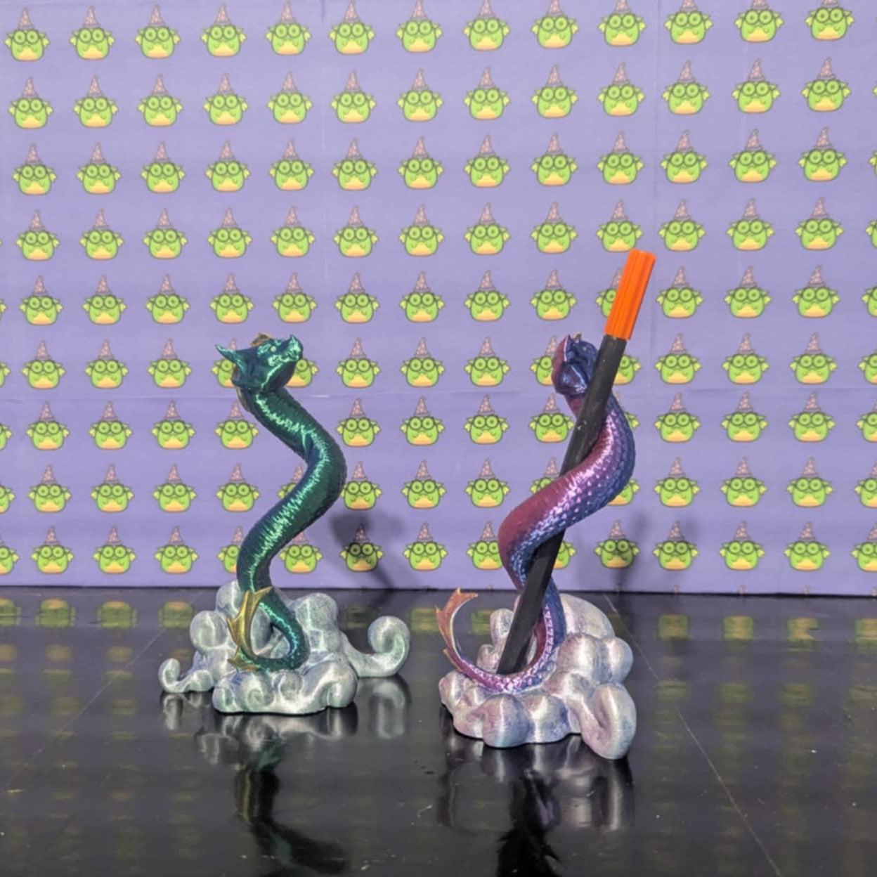 Mystic Dragon Desktop Pen Holder