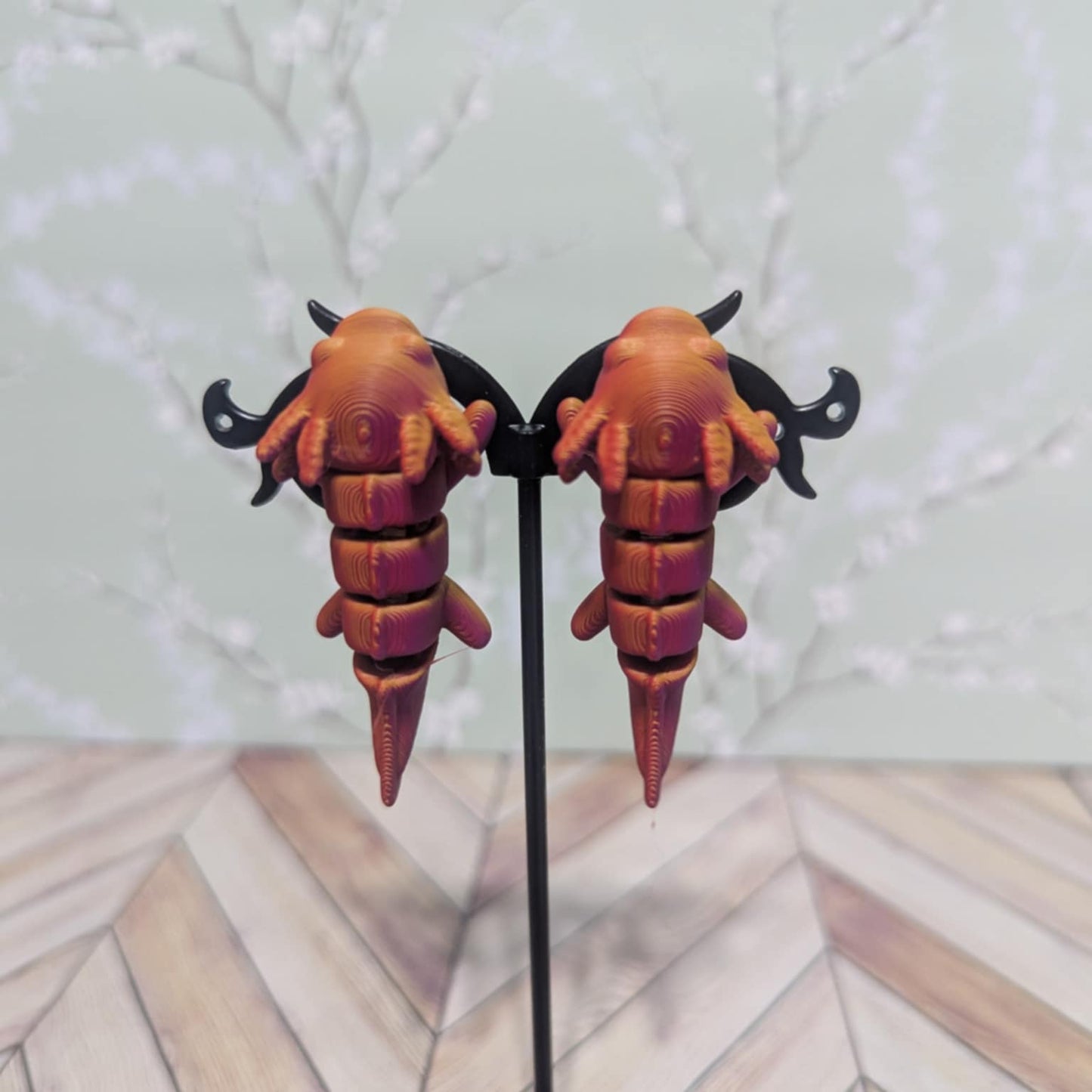 Flexi Axolotl Stud Earrings