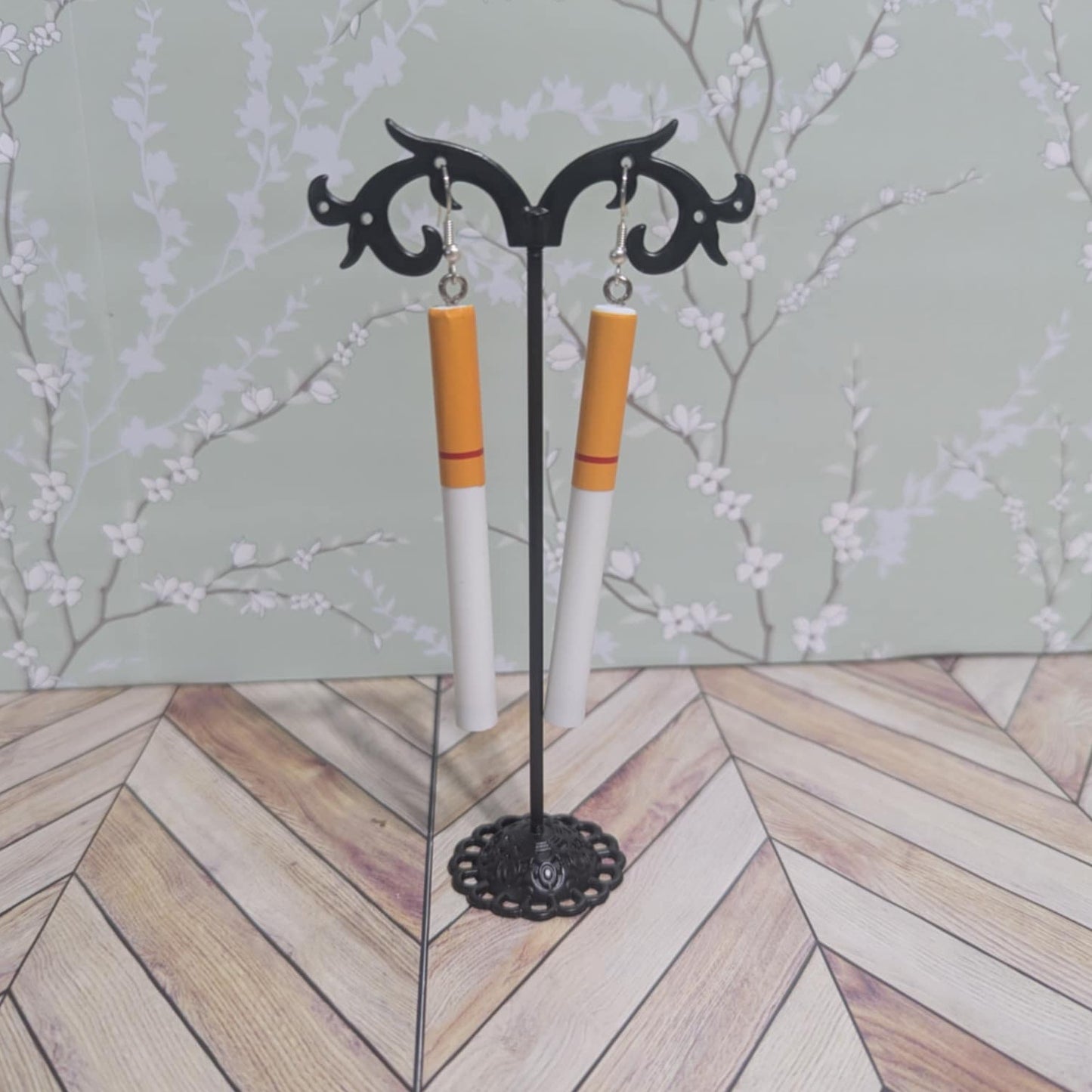 Novelty Cigarette Earrings