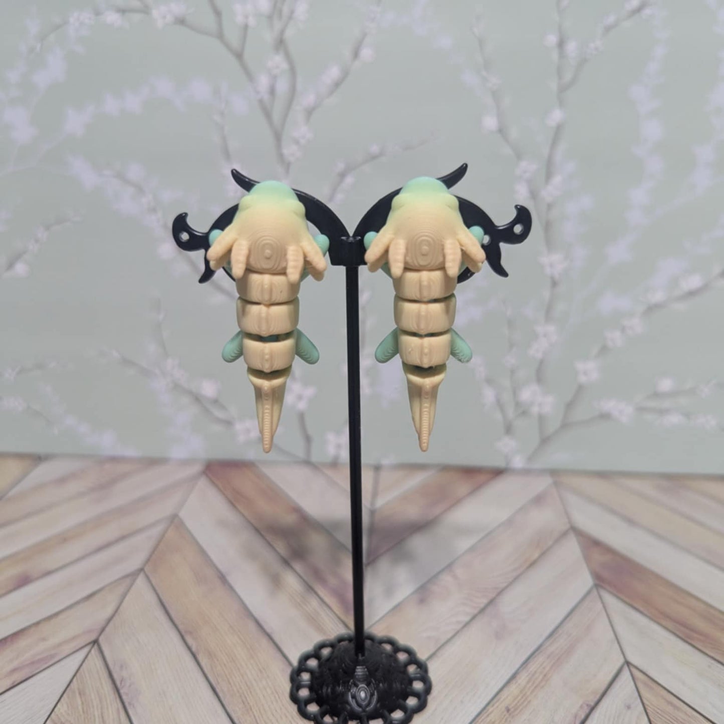 Flexi Axolotl Stud Earrings