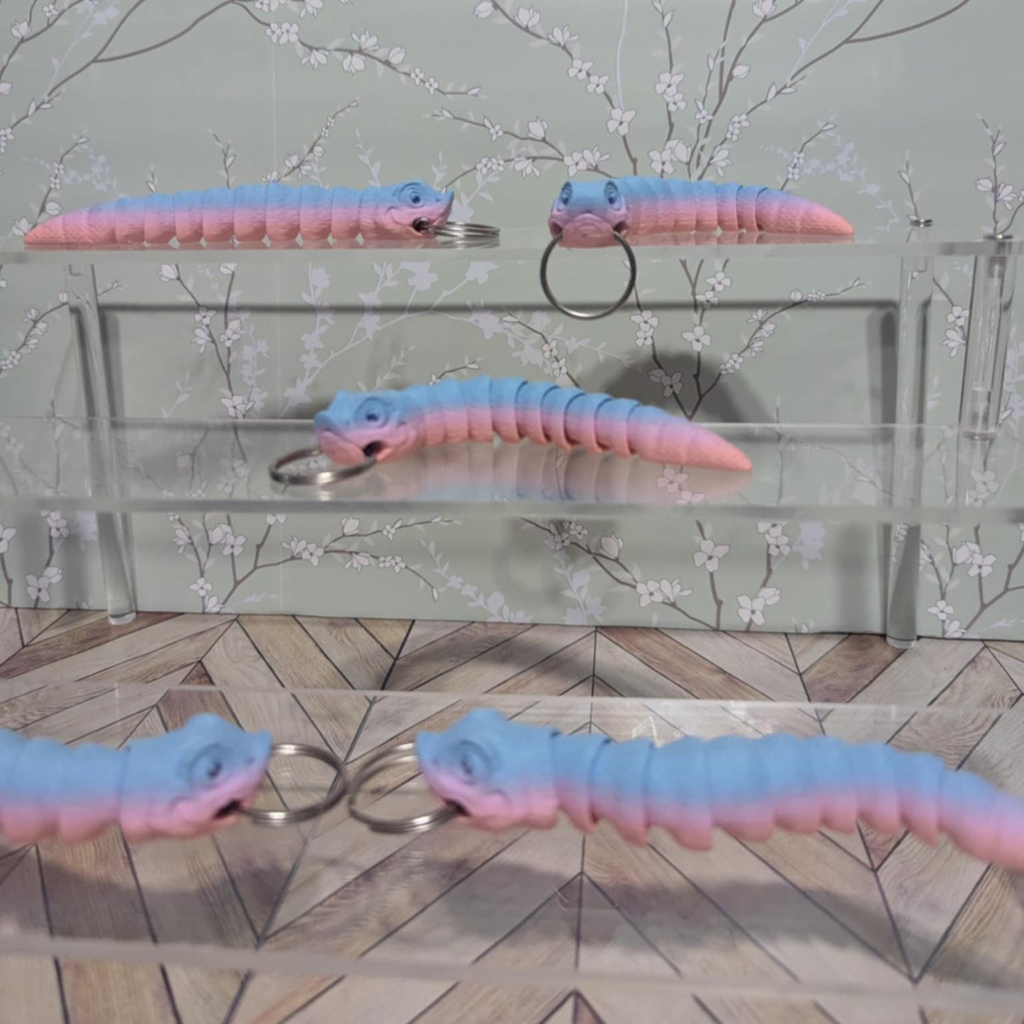 Flexi Hog Nose  Snake Keychain