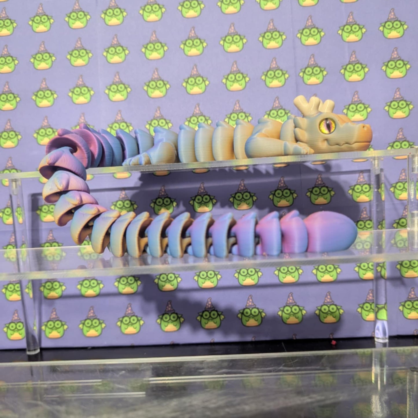 Flexi Fae Dragons with Glass Eyes