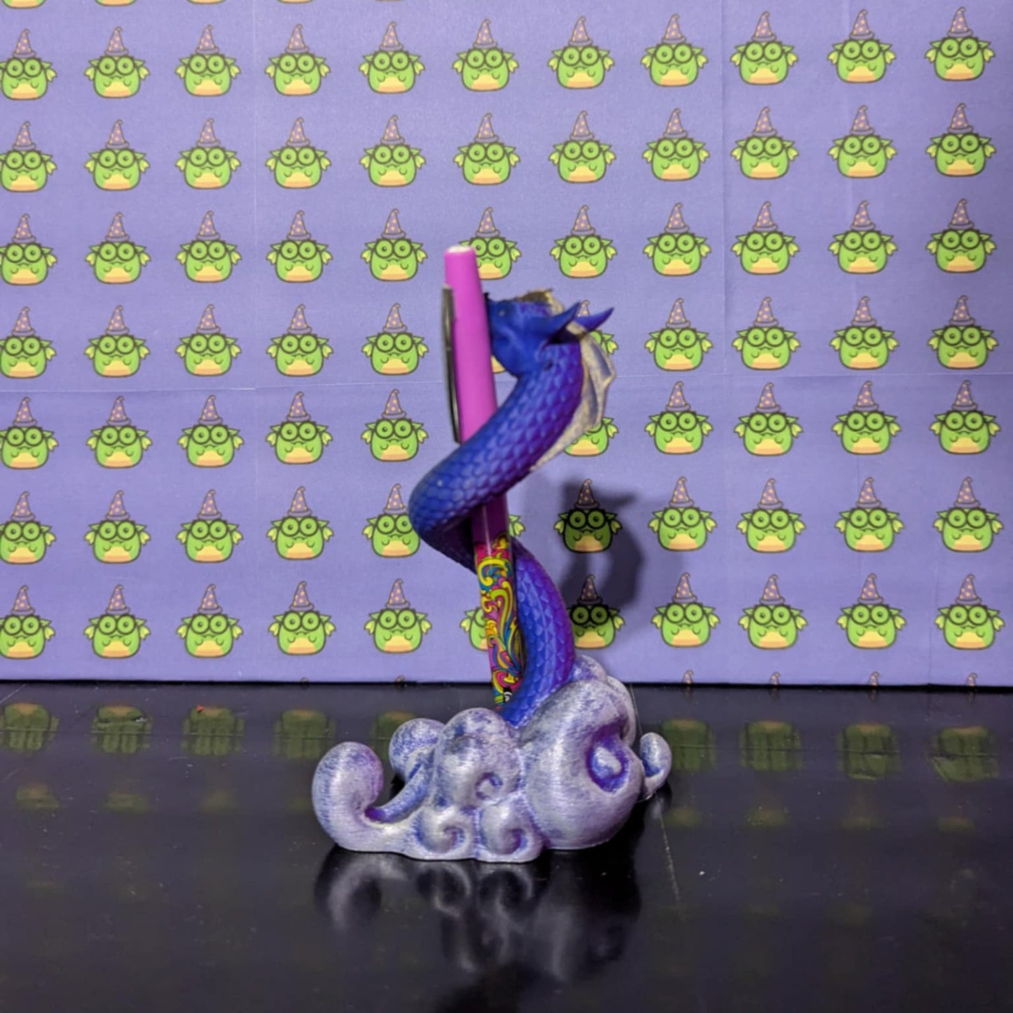 Mystic Dragon Desktop Pen Holder