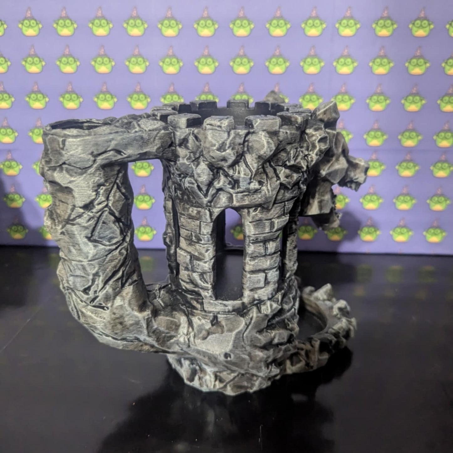 Castle Tower Mug/Dice Roller